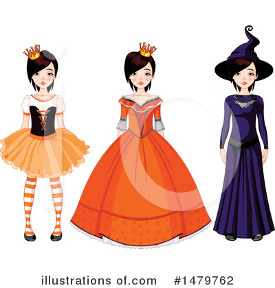 Royalty-Free (RF) Halloween Clipart Illustration by Pushkin - Stock Sample #1479762