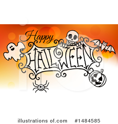 Royalty-Free (RF) Halloween Clipart Illustration by AtStockIllustration - Stock Sample #1484585