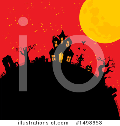 Royalty-Free (RF) Halloween Clipart Illustration by elaineitalia - Stock Sample #1498653