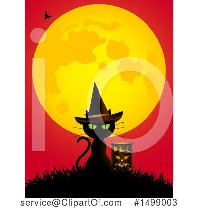 Royalty-Free (RF) Halloween Clipart Illustration by elaineitalia - Stock Sample #1499003