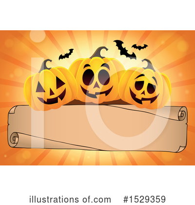 Royalty-Free (RF) Halloween Clipart Illustration by visekart - Stock Sample #1529359