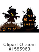 Halloween Clipart #1585963 by visekart
