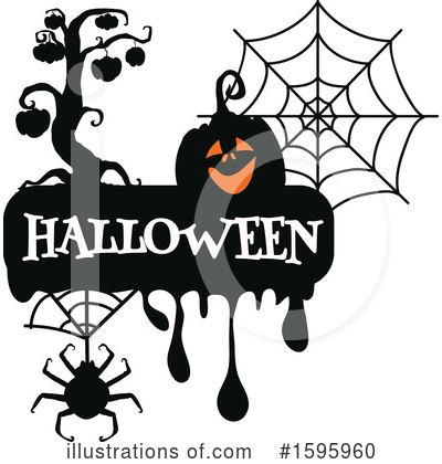 Royalty-Free (RF) Halloween Clipart Illustration by Vector Tradition SM - Stock Sample #1595960