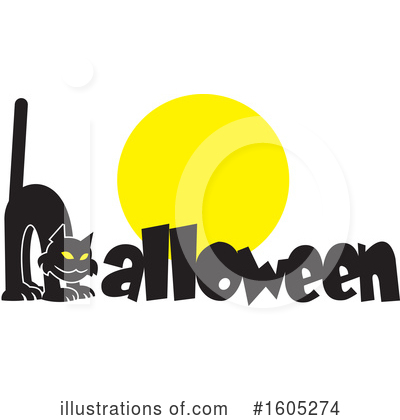 Royalty-Free (RF) Halloween Clipart Illustration by Johnny Sajem - Stock Sample #1605274