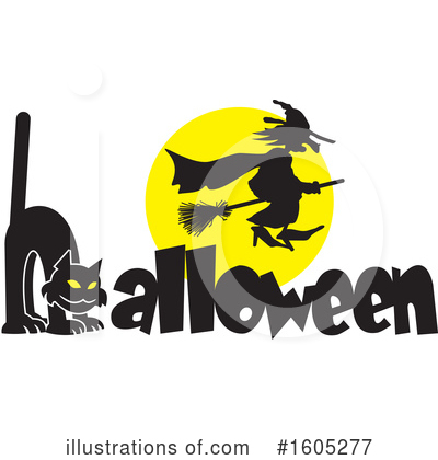 Royalty-Free (RF) Halloween Clipart Illustration by Johnny Sajem - Stock Sample #1605277