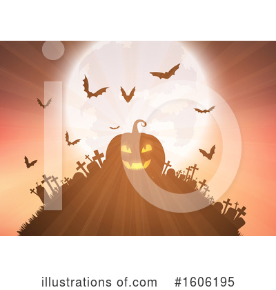 Royalty-Free (RF) Halloween Clipart Illustration by KJ Pargeter - Stock Sample #1606195