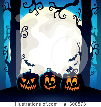 Royalty-Free (RF) Halloween Clipart Illustration by visekart - Stock Sample #1606573