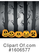 Halloween Clipart #1606577 by visekart