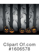 Halloween Clipart #1606578 by visekart