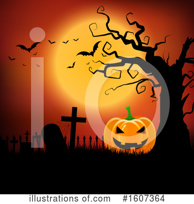 Royalty-Free (RF) Halloween Clipart Illustration by KJ Pargeter - Stock Sample #1607364