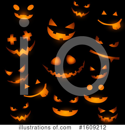 Royalty-Free (RF) Halloween Clipart Illustration by KJ Pargeter - Stock Sample #1609212