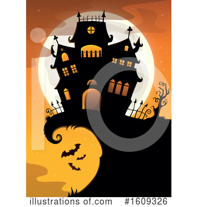 Royalty-Free (RF) Halloween Clipart Illustration by visekart - Stock Sample #1609326