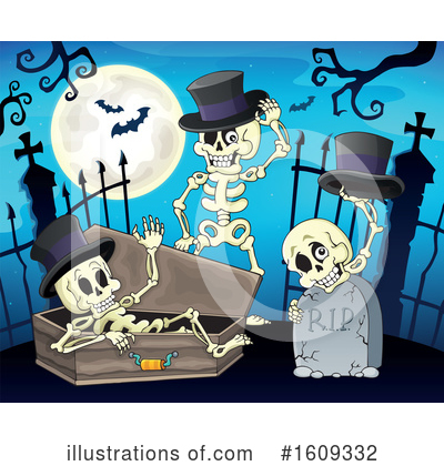 Cemetery Clipart #1609332 by visekart
