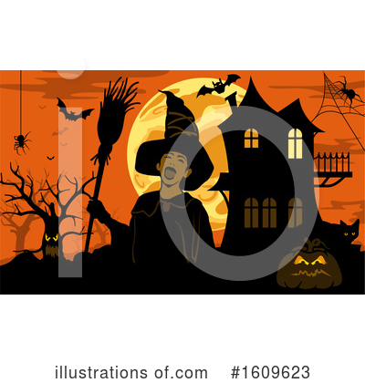 Royalty-Free (RF) Halloween Clipart Illustration by dero - Stock Sample #1609623