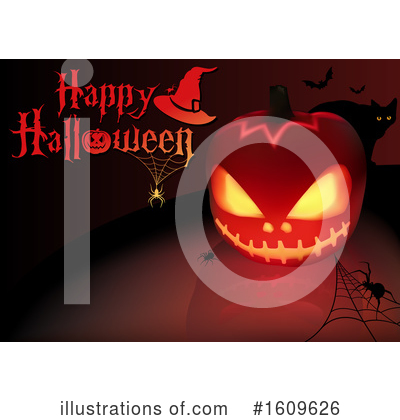 Royalty-Free (RF) Halloween Clipart Illustration by dero - Stock Sample #1609626