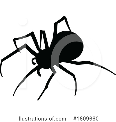 Spider Clipart #1609660 by dero