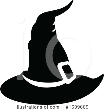 Witch Hat Clipart #1609669 by dero