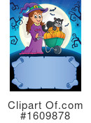 Halloween Clipart #1609878 by visekart