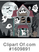 Halloween Clipart #1609891 by visekart