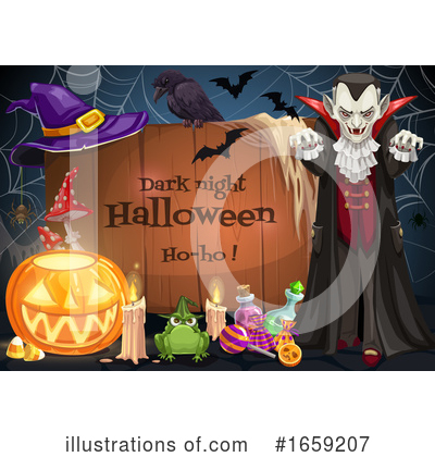 Royalty-Free (RF) Halloween Clipart Illustration by Vector Tradition SM - Stock Sample #1659207
