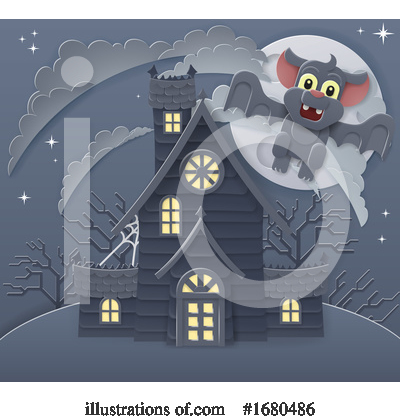 Royalty-Free (RF) Halloween Clipart Illustration by AtStockIllustration - Stock Sample #1680486