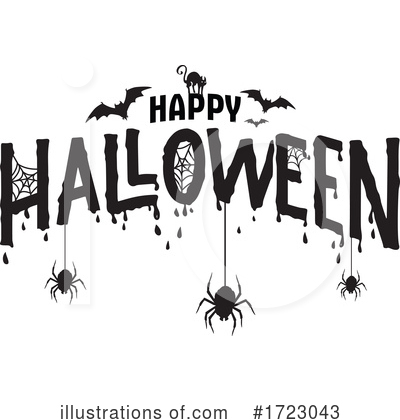 Spiders Clipart #1723043 by Vector Tradition SM