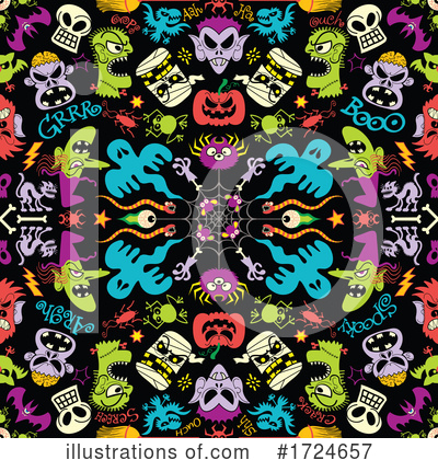 Skull Clipart #1724657 by Zooco