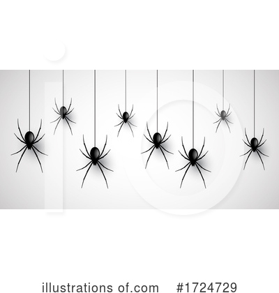 Spider Clipart #1724729 by KJ Pargeter