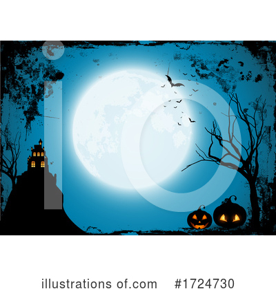 Royalty-Free (RF) Halloween Clipart Illustration by KJ Pargeter - Stock Sample #1724730