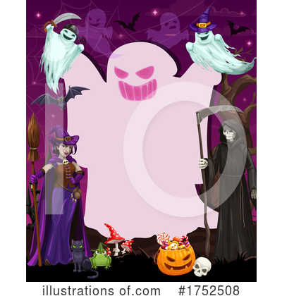 Royalty-Free (RF) Halloween Clipart Illustration by Vector Tradition SM - Stock Sample #1752508