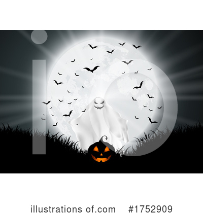 Royalty-Free (RF) Halloween Clipart Illustration by KJ Pargeter - Stock Sample #1752909