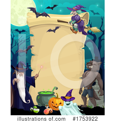 Royalty-Free (RF) Halloween Clipart Illustration by Vector Tradition SM - Stock Sample #1753922