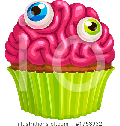 Cupcake Clipart #1753932 by Vector Tradition SM