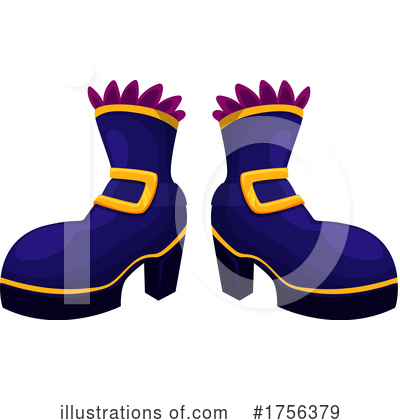 Boots Clipart #1756379 by Vector Tradition SM