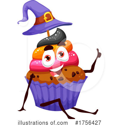 Cupcake Clipart #1756427 by Vector Tradition SM