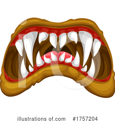 Monster Mouth Clipart #1757204 by Vector Tradition SM