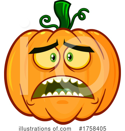 Royalty-Free (RF) Halloween Clipart Illustration by Hit Toon - Stock Sample #1758405