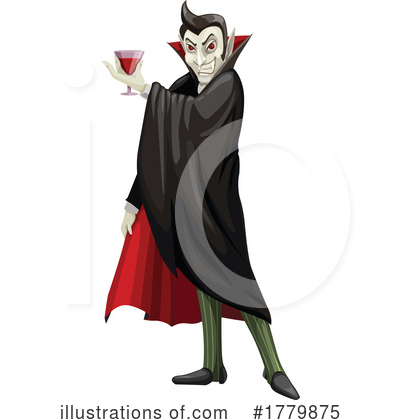 Vampire Clipart #1779875 by Vector Tradition SM