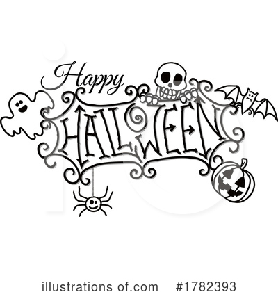 Royalty-Free (RF) Halloween Clipart Illustration by AtStockIllustration - Stock Sample #1782393