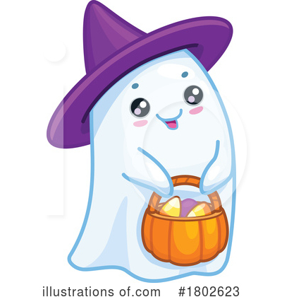 Ghosts Clipart #1802623 by Vector Tradition SM