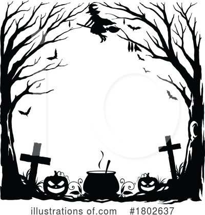 Royalty-Free (RF) Halloween Clipart Illustration by Vector Tradition SM - Stock Sample #1802637