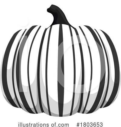 Pumpkins Clipart #1803653 by Vector Tradition SM