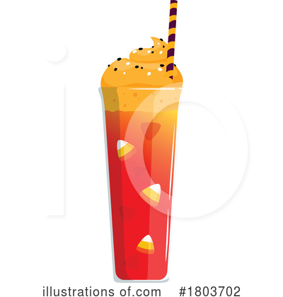 Alcoholic Beverages Clipart #1803702 by Vector Tradition SM
