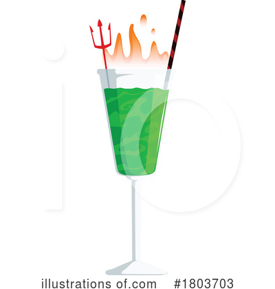 Cocktails Clipart #1803703 by Vector Tradition SM