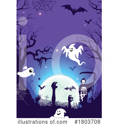 Royalty-Free (RF) Halloween Clipart Illustration by Vector Tradition SM - Stock Sample #1803708