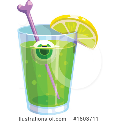 Alcoholic Beverage Clipart #1803711 by Vector Tradition SM