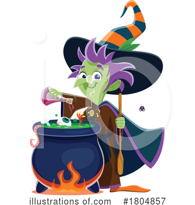 Royalty-Free (RF) Halloween Clipart Illustration by Vector Tradition SM - Stock Sample #1804857