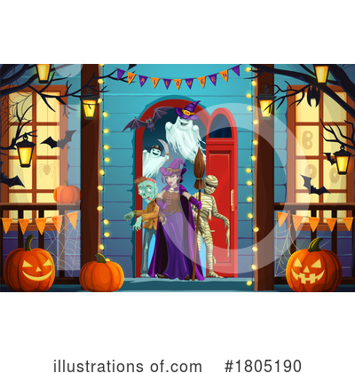Royalty-Free (RF) Halloween Clipart Illustration by Vector Tradition SM - Stock Sample #1805190