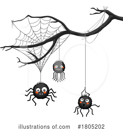 Spider Web Clipart #1805202 by Vector Tradition SM