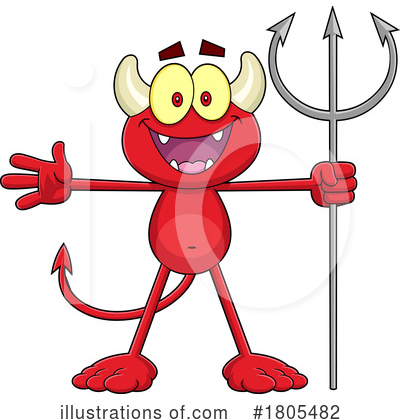 Devil Clipart #1805482 by Hit Toon